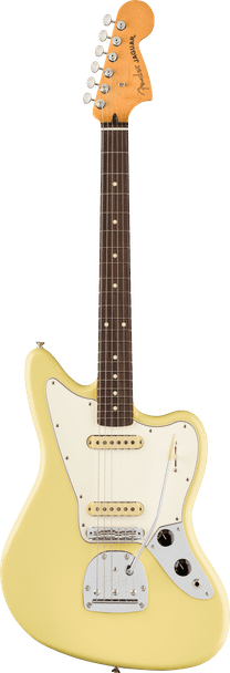 Fender Player II Jaguar®, Rosewood Fingerboard, Hialeah Yellow