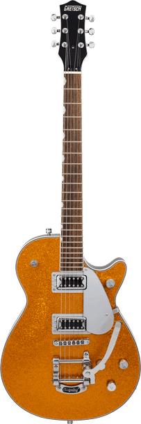 Gretsch G5230T Electromatic® Sparkle Jet™ FT Single-Cut with Bigsby®, Laurel Fingerboard, Gold Sparkle