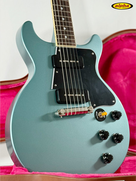 Epiphone Limited Edition 1960 Les Paul Special Double Cut, Pelham Blue, w/case
