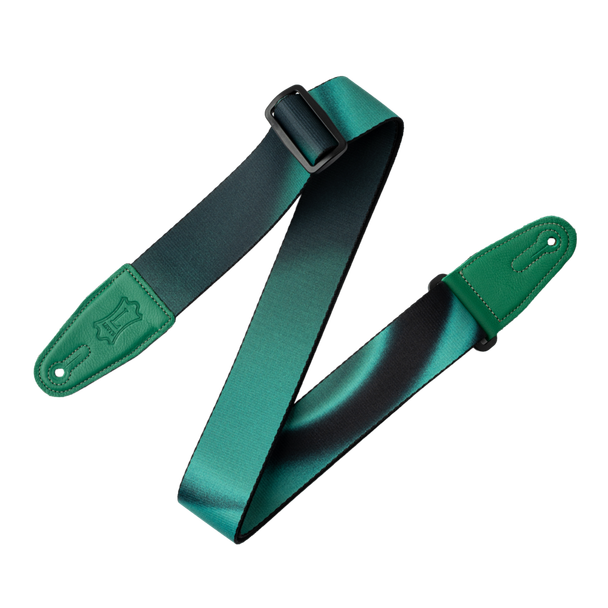 Levy's Cyber Gradient Sublimation Strap with Green and Black Design