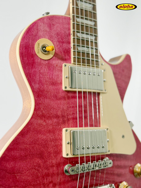 Used Gibson Les Paul Standard '60s Custom Color, Translucent Fuchsia, w/case