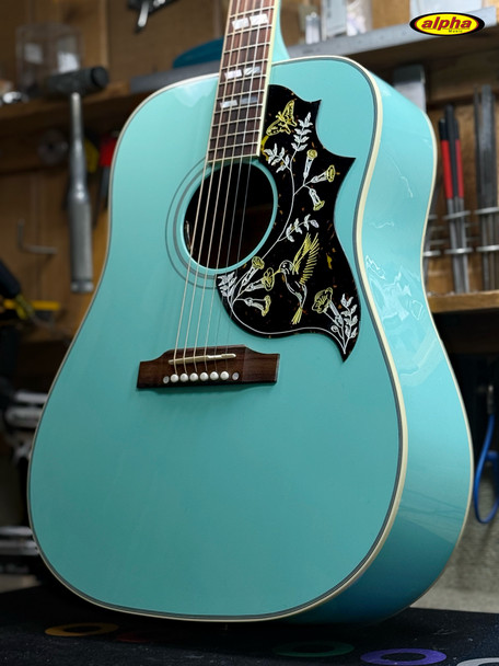 Gibson Hummingbird Standard Turquoise w/case