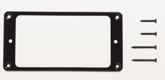 Gibson Neck Pickup Mounting Ring, Black Plastic