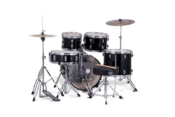 Mapex Comet CM5044FTCDK Black 20" kick Drum Set