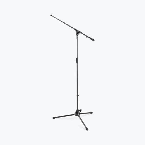 On Stage Production-Grade Mic Stand with Tripod Base and Telescoping Boom Arm MS9701TB