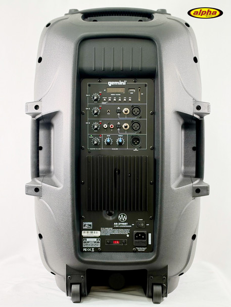Used Gemini AS-2115BT Powered Speaker