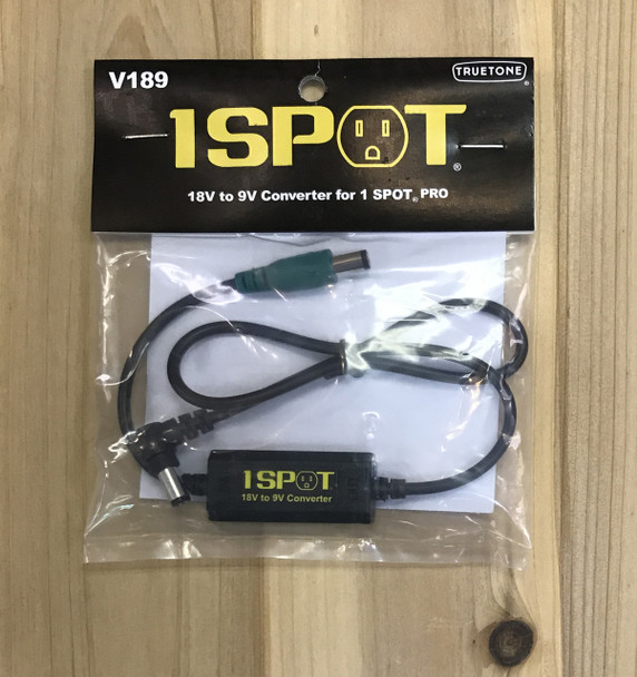 Truetone V189 18volt-to-9volt Converter Cable