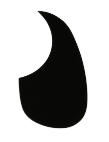 Allparts PG-0090-043 Thin Acoustic Pickguard w/ Adhesive Backing Tortoise