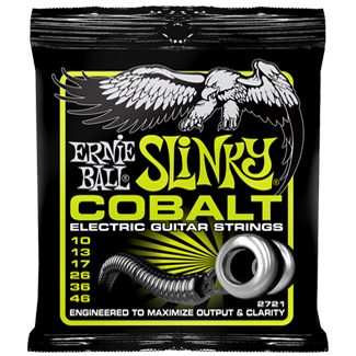 Ernie Ball 2721 Cobalt Regular Slinky 10-46 Electric Guitar Strings