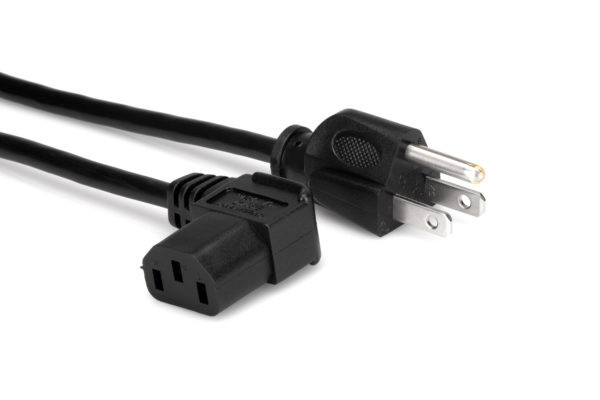 Hosa PWC-148R Power Cord Right Angle