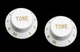 Allparts PK 0154-025 White Tone Knobs