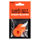 Ernie Ball 5620 Red Strap Blocks 4pk