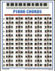 Walrus Laminated Piano Chord Chart