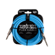 Ernie Ball Flex Instrument Cable Straight/Straight 20ft - Blue