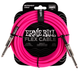 Ernie Ball Flex Instrument Cable Straight/Straight 20ft - Pink