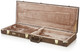 Gator GW-ELECT-VIN Electric Guitar Deluxe Wood Case, Vintage Brown