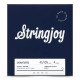 Stringjoy Light Gauge (45-105) 4 String Long Scale Nickel Wound Bass Guitar Strings