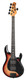 Music Man StingRay Special 5 HH Vintage Burst w/case