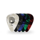 D'Addario Assorted Pearl Celluloid Guitar Picks, 10 pack, Extra Heavy