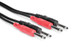 Hosa CPP202 Dual 1/4" TS to Same, 2 meter