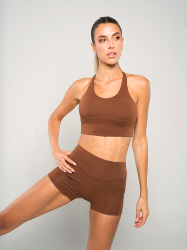 The Studio Short in Mocha