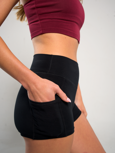 The Studio Short in Black