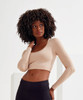 Women’s TriDri® Ribbed Seamless '3D Fit' Crop Top