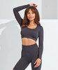 Women’s TriDri® Ribbed Seamless '3D Fit' Crop Top