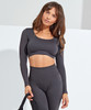 Women’s TriDri® Ribbed Seamless '3D Fit' Crop Top