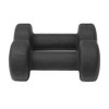 3kg Neoprene Dumbbells - Black (Pair)