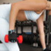 4kg Neoprene Dumbbells - Red (Pair)