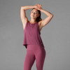 Tavi Apparel High-Low Tank In Garnet