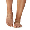 ToeSox Half Toe Elle - Grip Socks In Natural