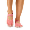 ToeSox Half Toe Mia - Grip Socks In Summer Sunset