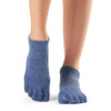 ToeSox Full Toe Low Rise - Grip Socks In Navy