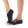 ToeSox Half Toe Elle - Grip Socks In Black