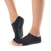 ToeSox Half Toe Luna - Grip Socks In Black