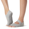 ToeSox Half Toe Mia - Grip Socks In Heather Grey