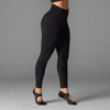 Tavi Apparel High Waisted 7/8 Tight In Ebony Python