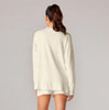 Tavi Apparel Cozy Sweatshirt In Sand Stone