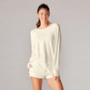 Tavi Apparel Cozy Sweatshirt In Sand Stone