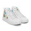 Women’s high top casual canvas Gymnastics themed shoes