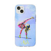 Autumn blue Gymnast on Bars  Flexi Cases Gift Wrap Avalible