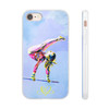 Autumn blue Gymnast on Bars  Flexi Cases Gift Wrap Avalible