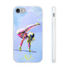 Autumn blue Gymnast on Bars  Flexi Cases Gift Wrap Avalible