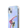 Autumn blue Gymnast on Bars  Flexi Cases Gift Wrap Avalible