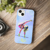 Autumn blue Gymnast on Bars  Flexi Cases Gift Wrap Avalible