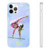 Autumn blue Gymnast on Bars  Flexi Cases Gift Wrap Avalible