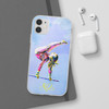 Autumn blue Gymnast on Bars  Flexi Cases Gift Wrap Avalible