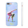 Autumn blue Gymnast on Bars  Flexi Cases Gift Wrap Avalible